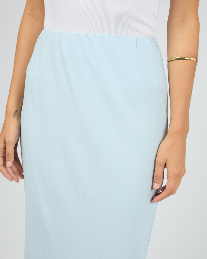 Maybelle Slip Skirt Sky Blue