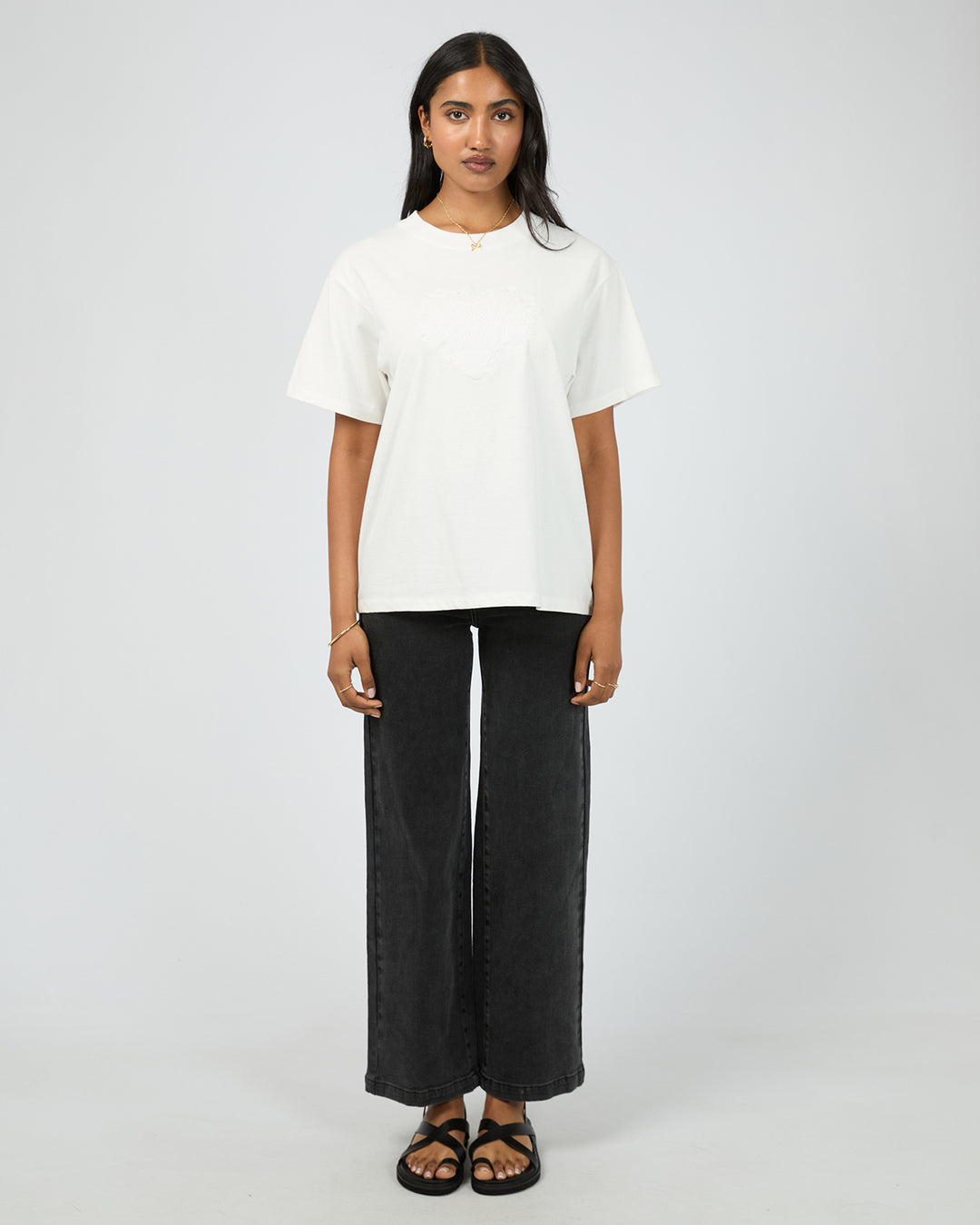 Stella Box Tee Vintage White