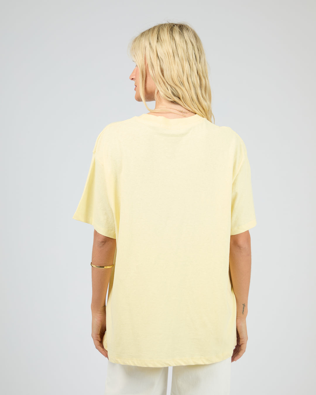 Palermo Relaxed Tee Yellow