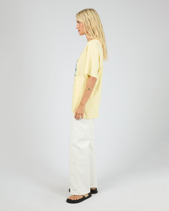Palermo Relaxed Tee Yellow