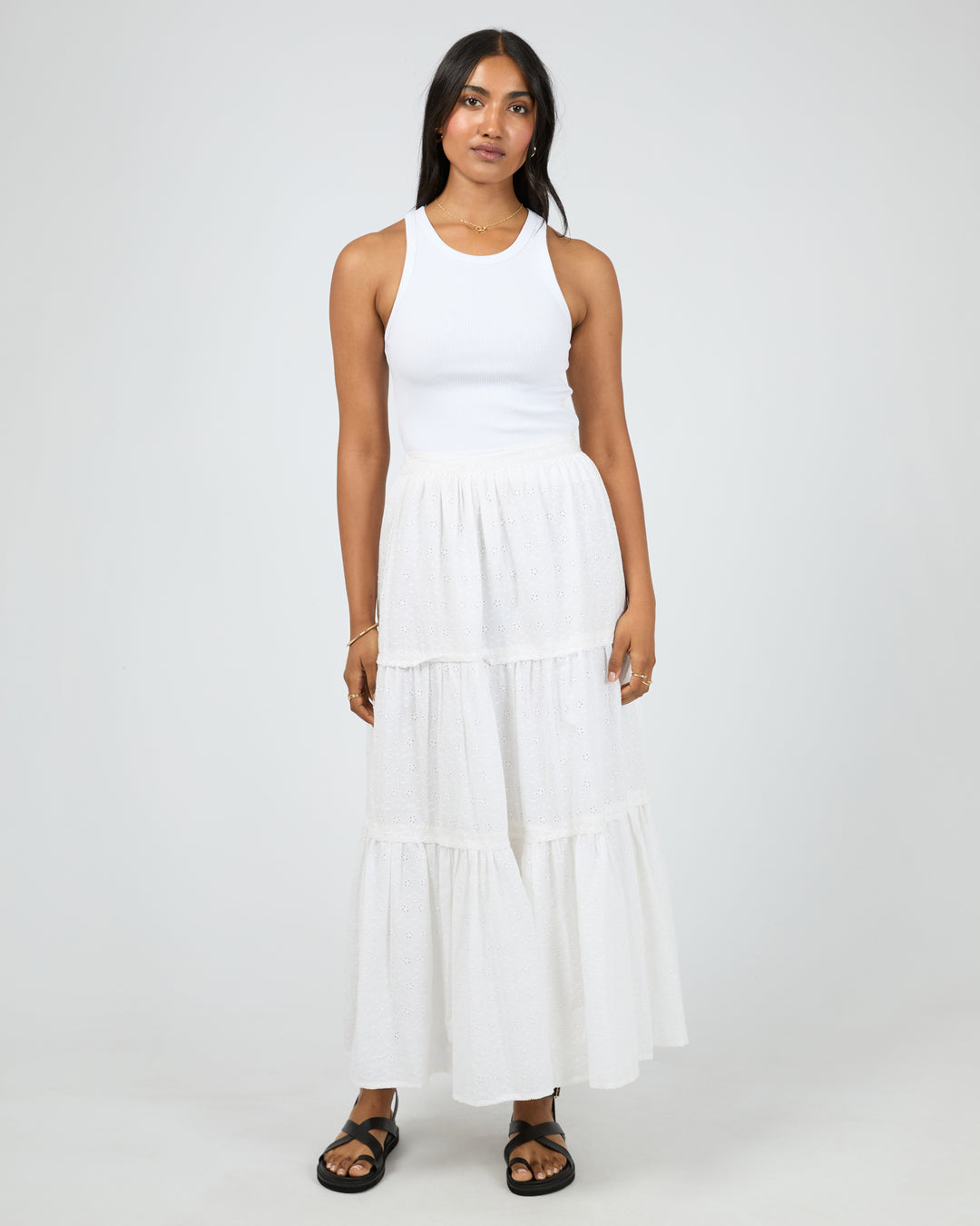 Winslet Maxi Skirt White