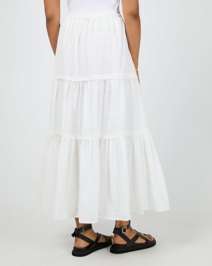 Winslet Maxi Skirt White