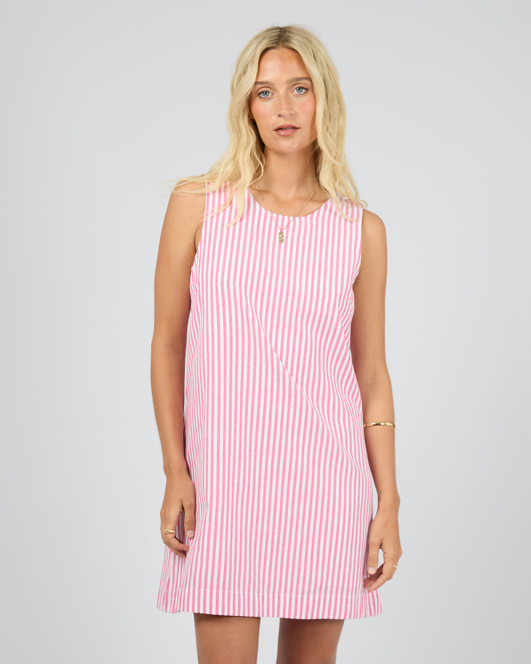 Franca Stripe Mini Dress Stripe