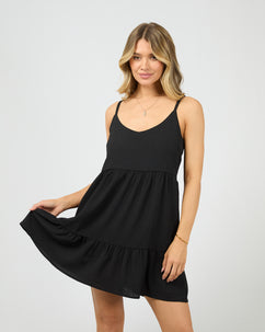 Sabbia Mini Dress Black