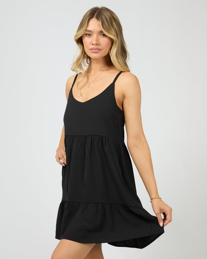 Sabbia Mini Dress Black
