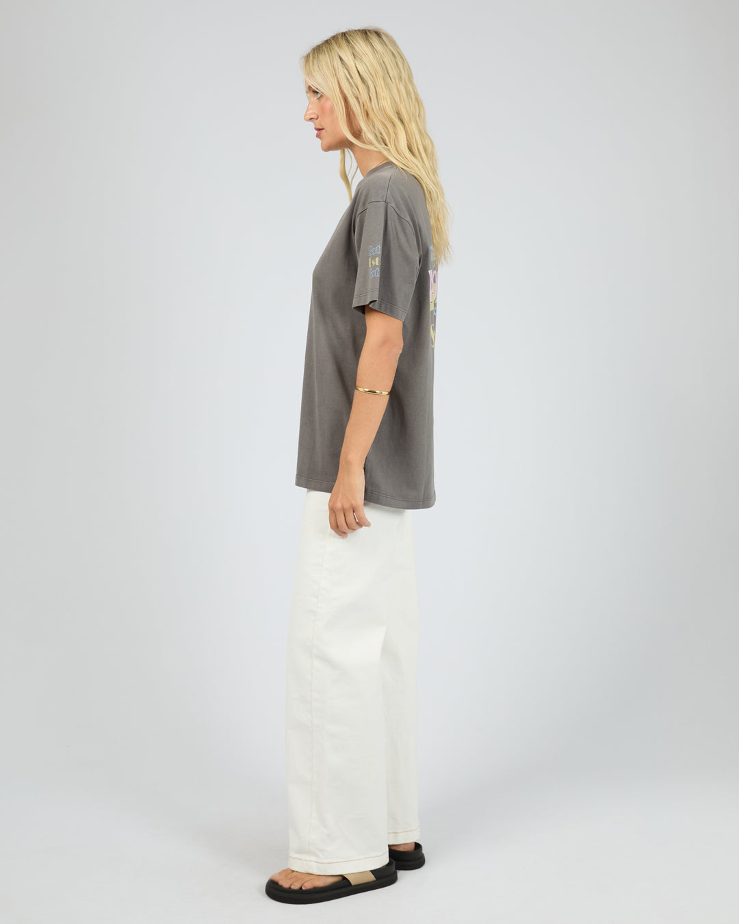 Vacation Relaxed Tee Charcoal