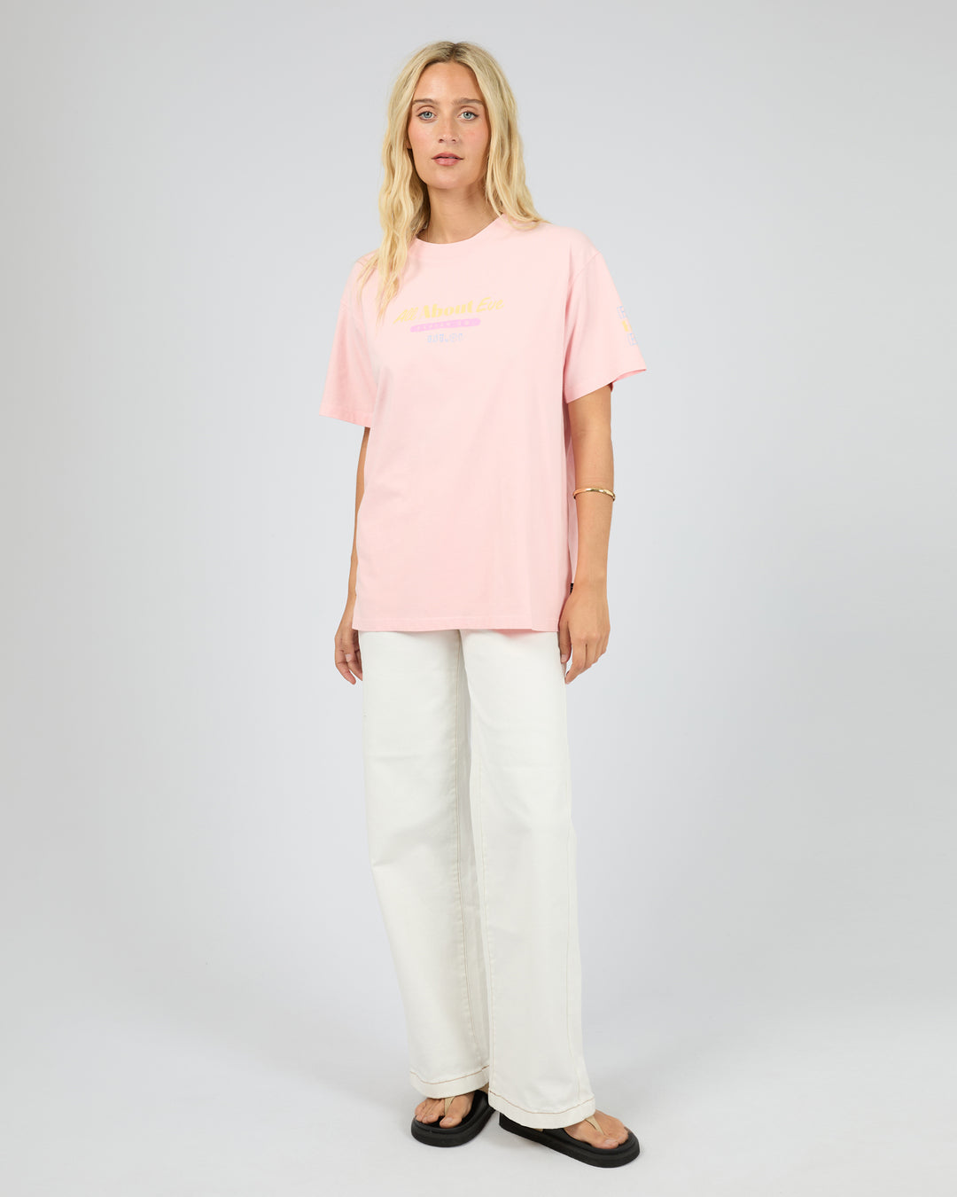 Vacation Relaxed Tee Pink
