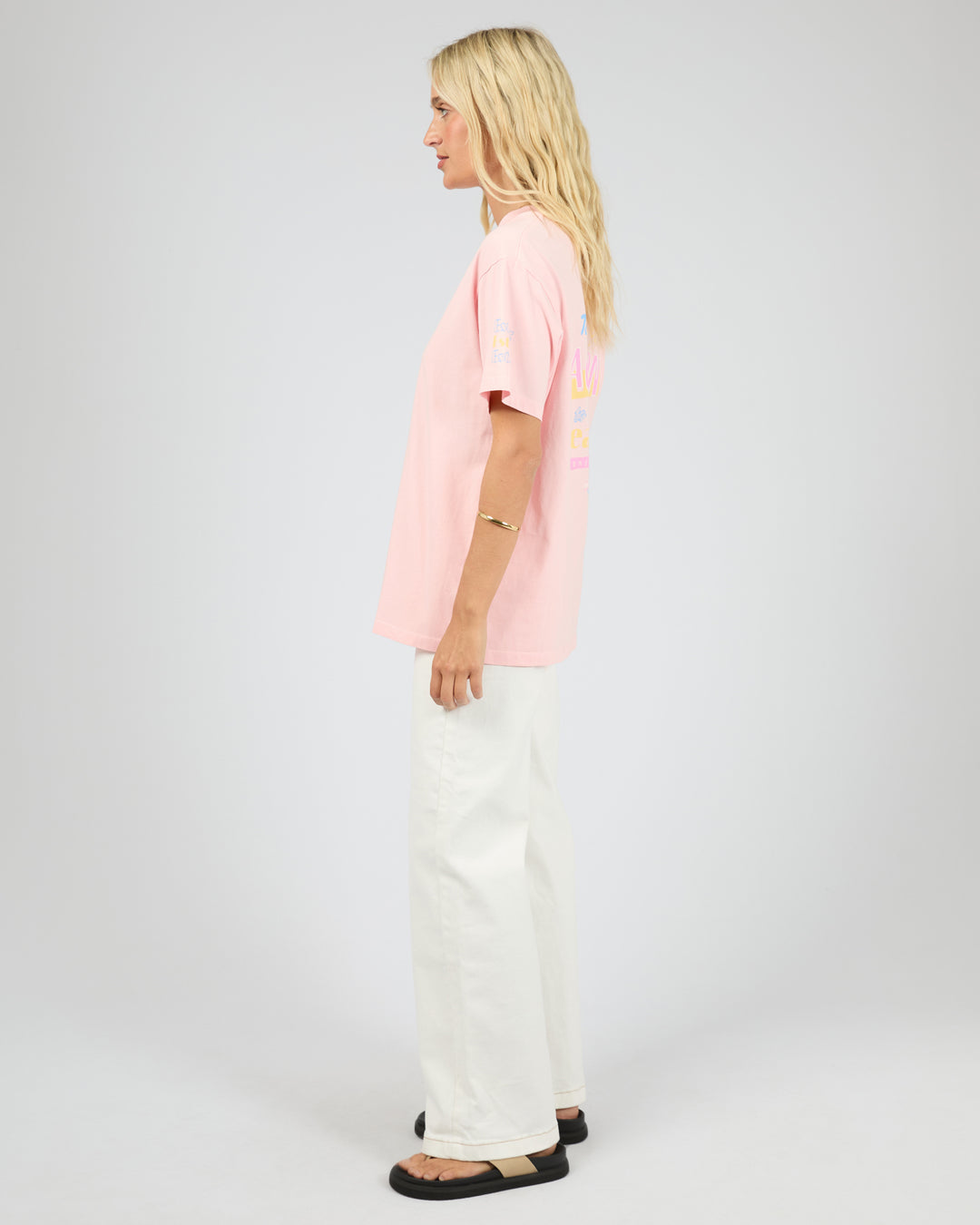 Vacation Relaxed Tee Pink