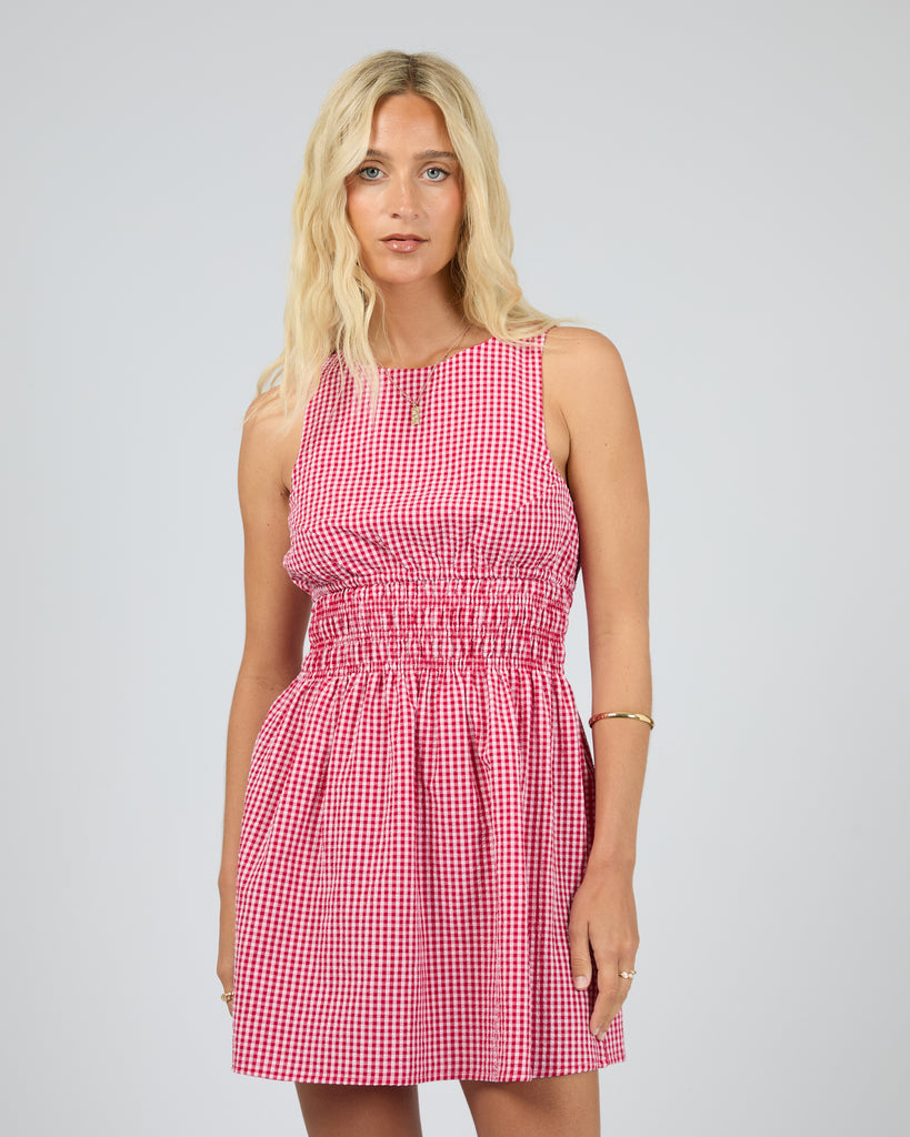 Lani Mini Dress Check – All About Eve Clothing