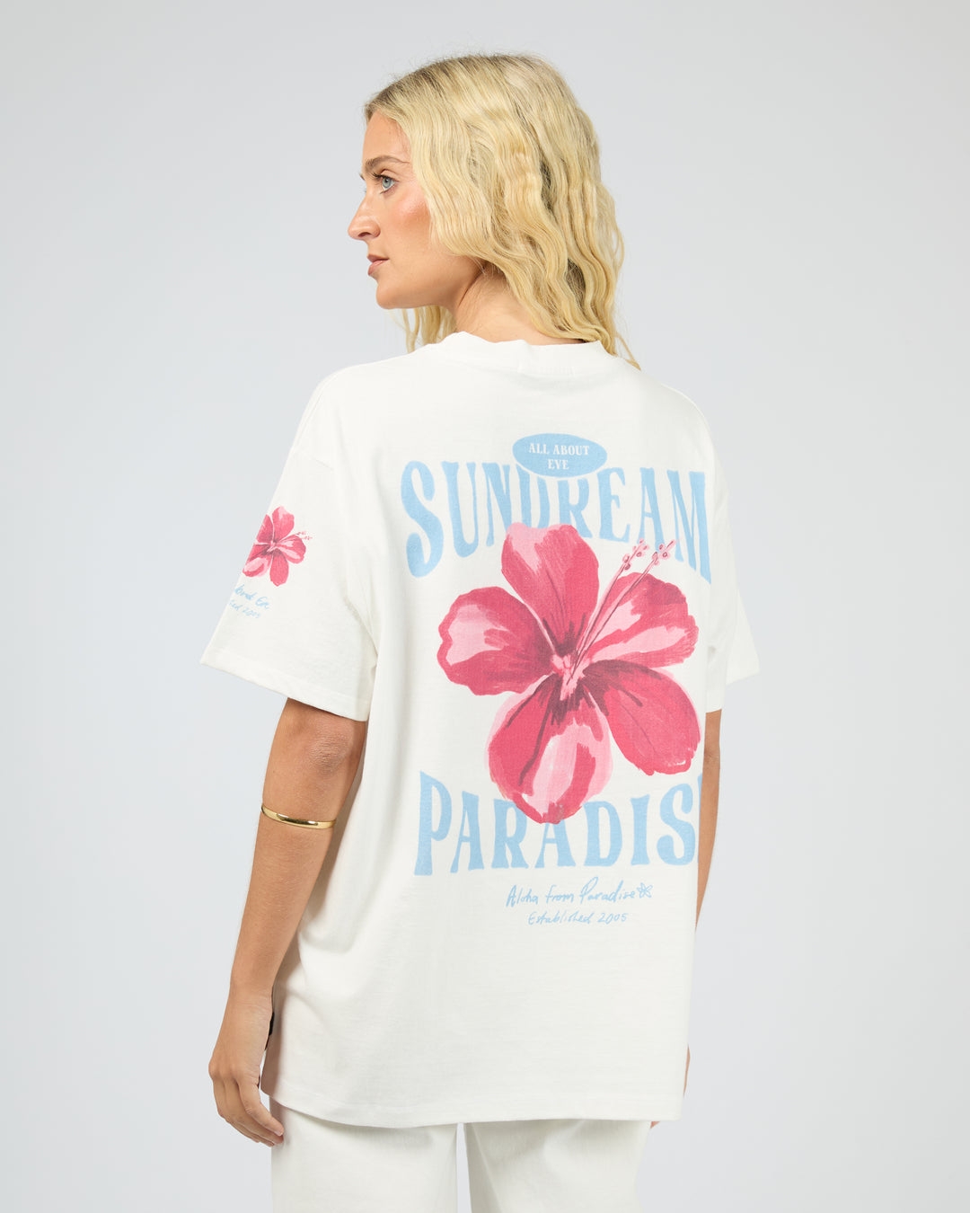 Bonnie Relaxed Tee Vintage White