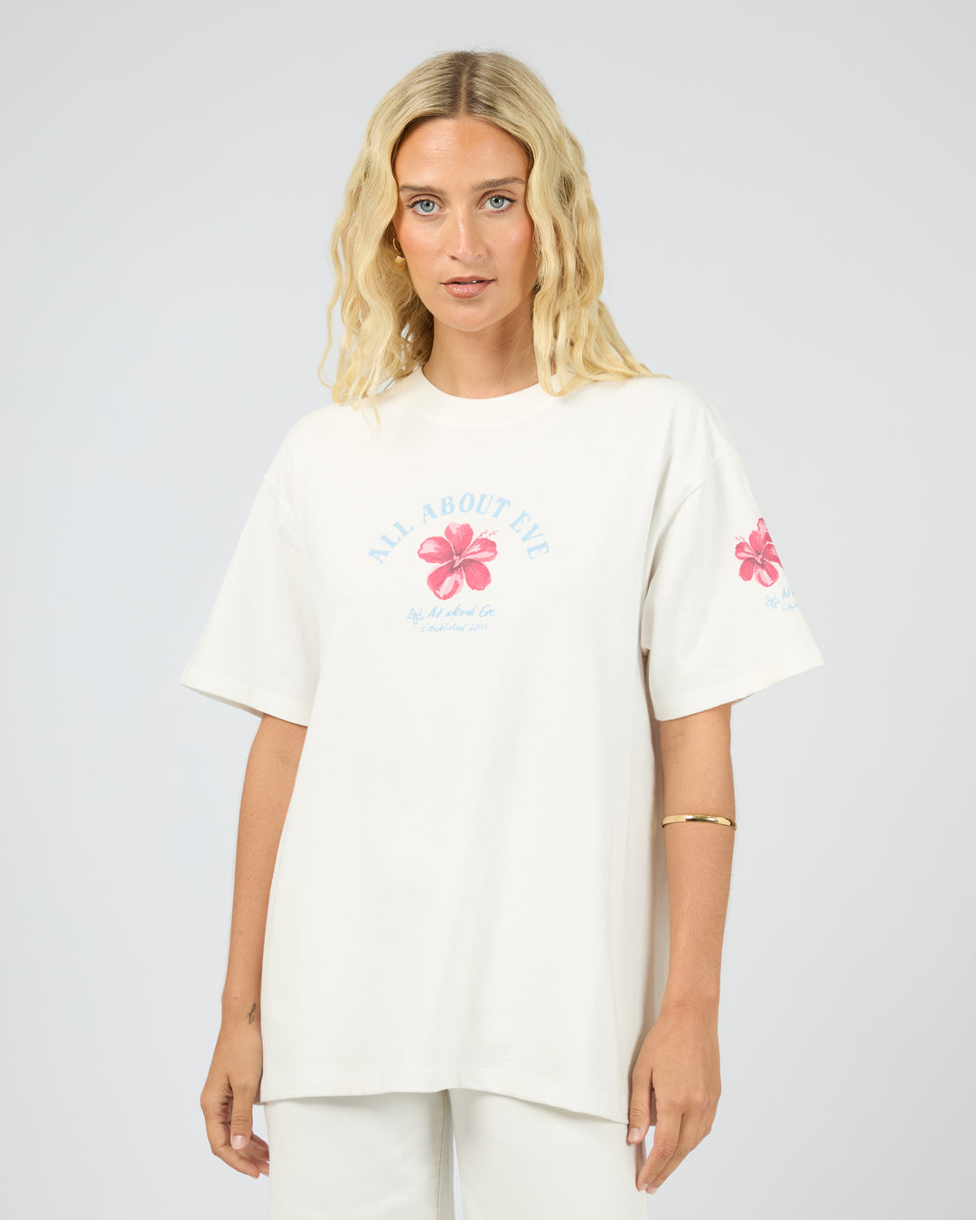 Bonnie Relaxed Tee Vintage White