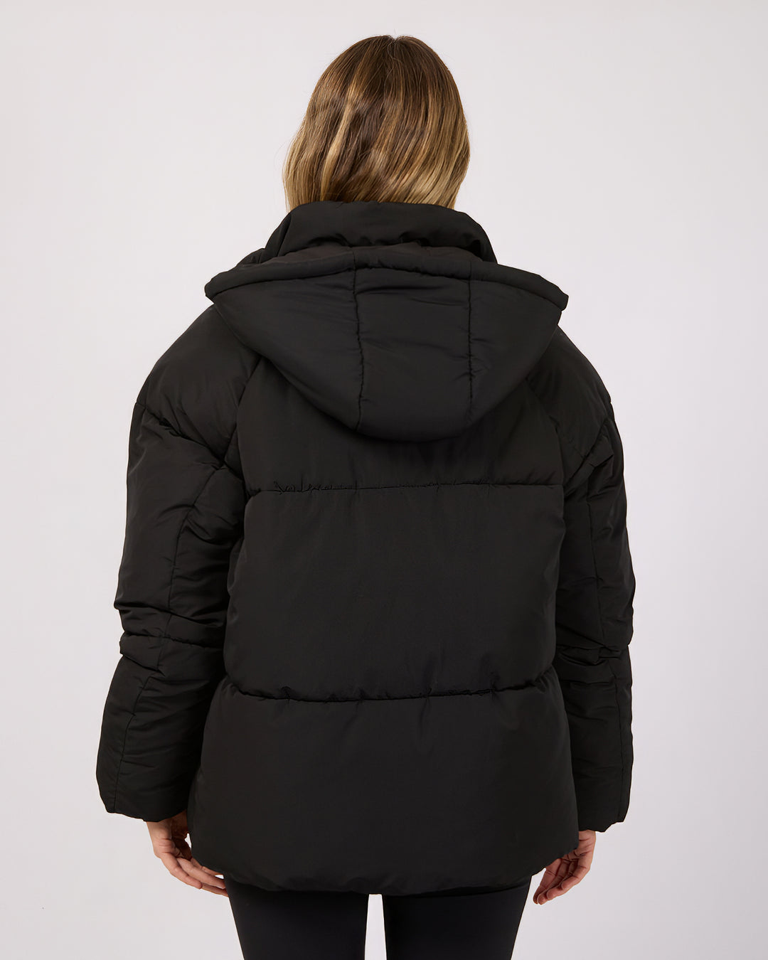 Elevate Puffer Jacket Black