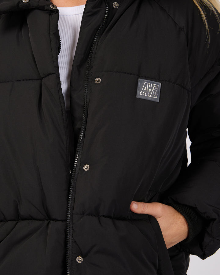 Elevate Puffer Jacket Black