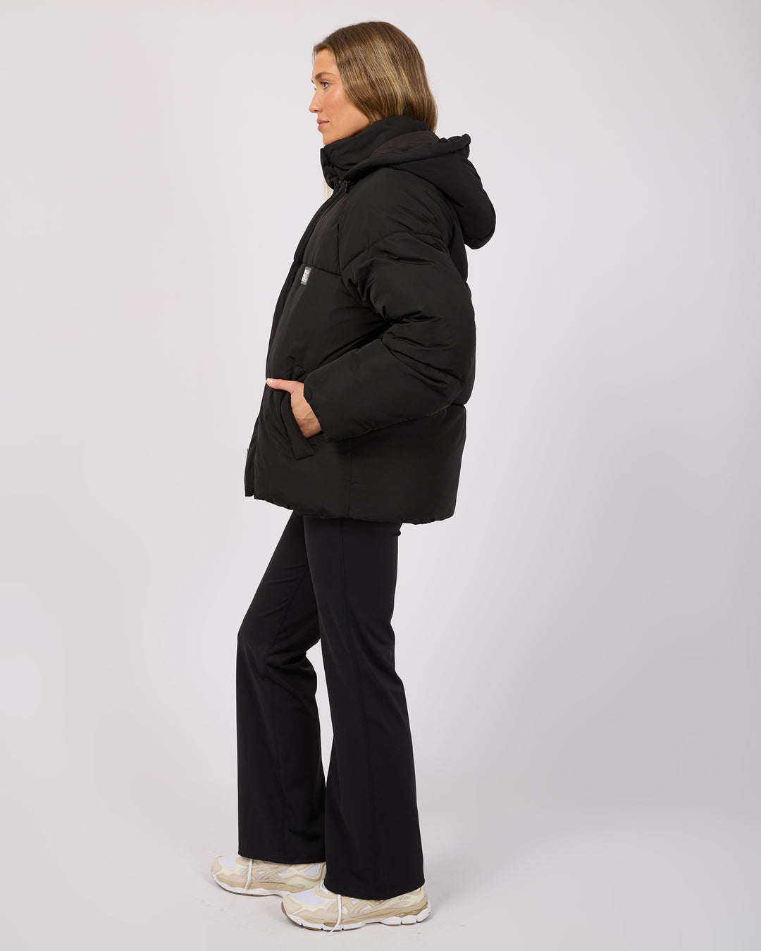 Elevate Puffer Jacket Black