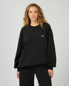 Luxe Active Box Crew Black