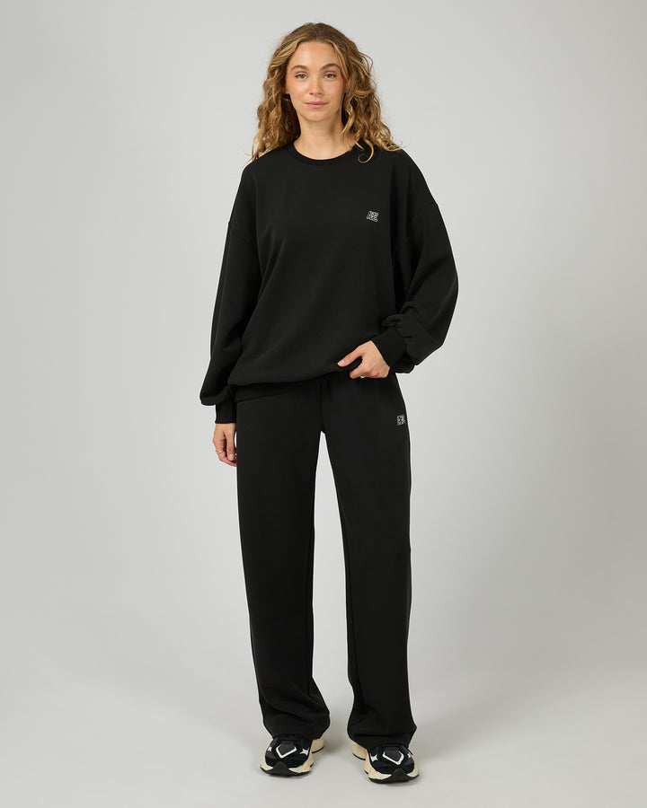 Luxe Active Box Crew Black