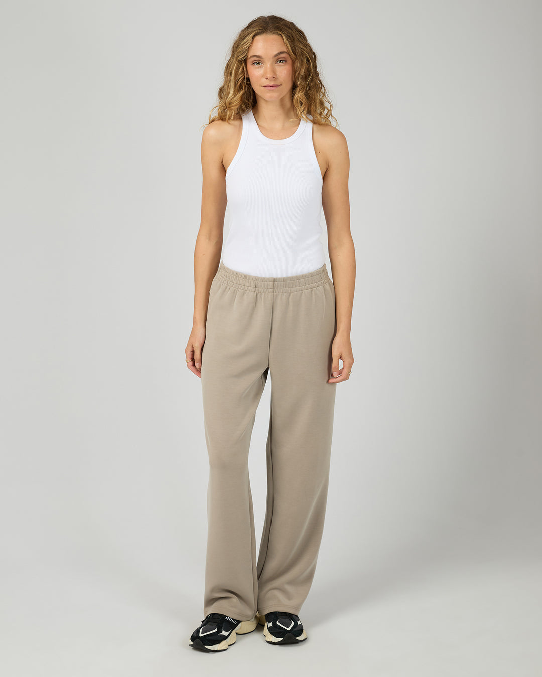 Luxe Active Pant Stone