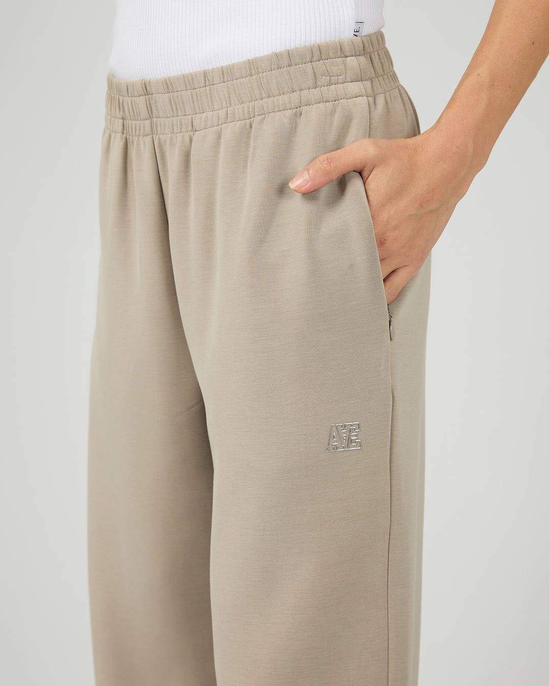 Luxe Active Pant Stone