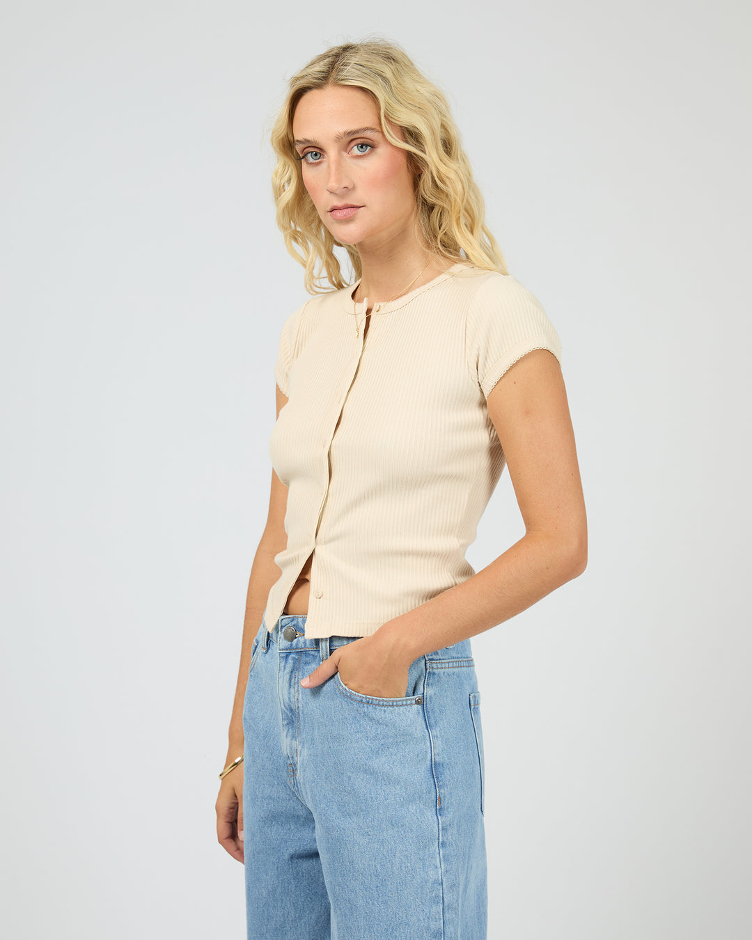 Bailey Knit Top Bone