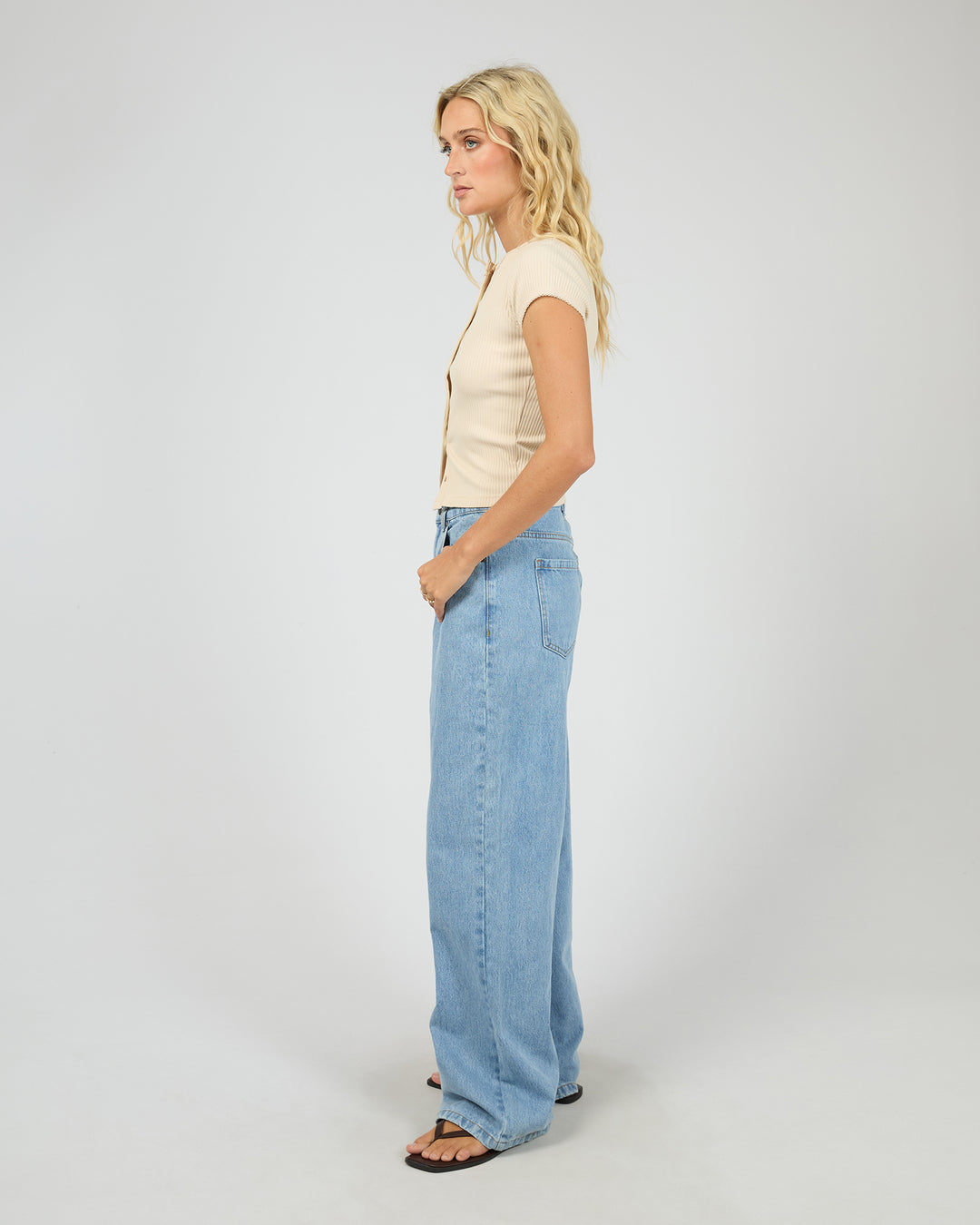 Bailey Knit Top Bone