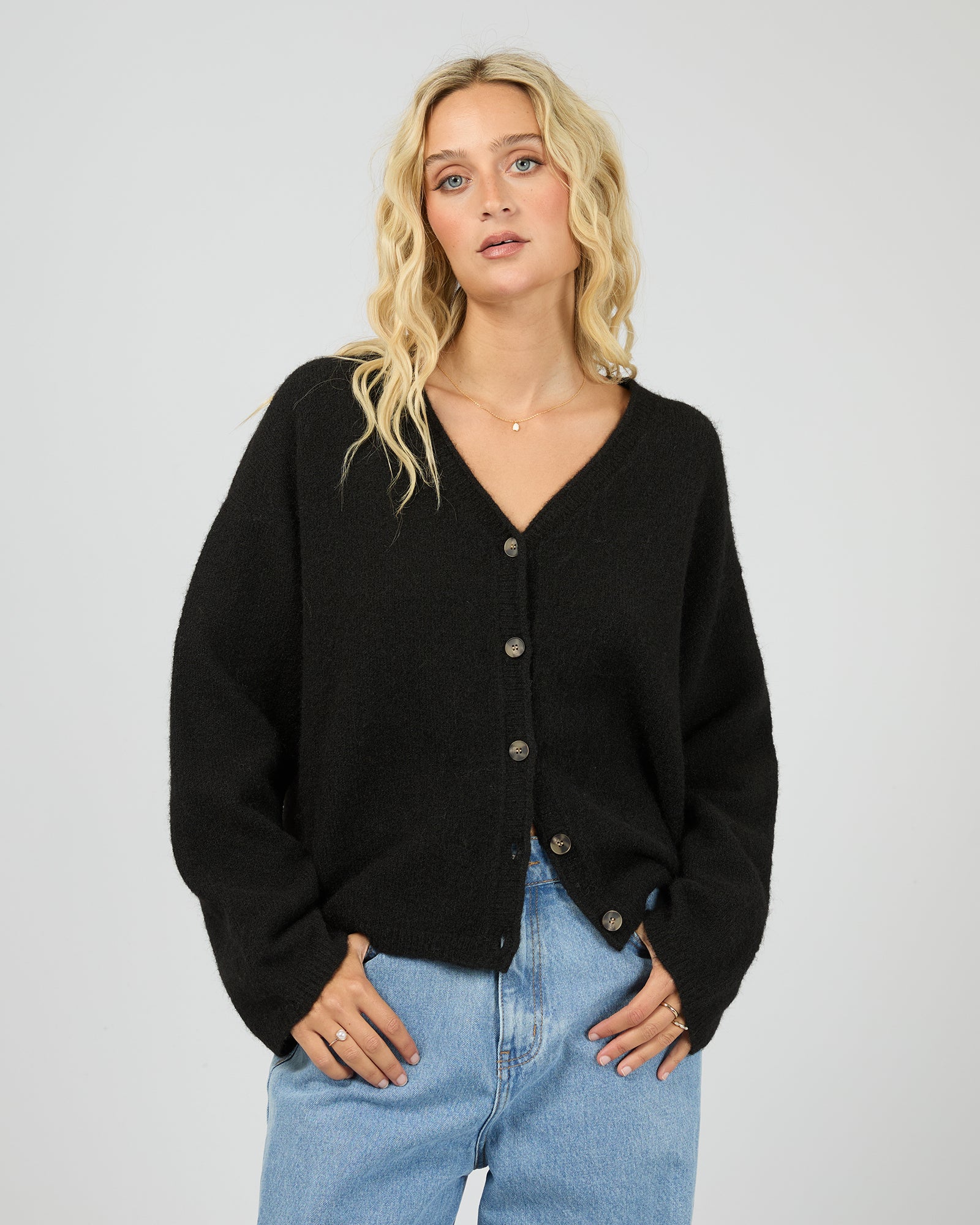 Nova Cardigan Black – All About Eve Clothing
