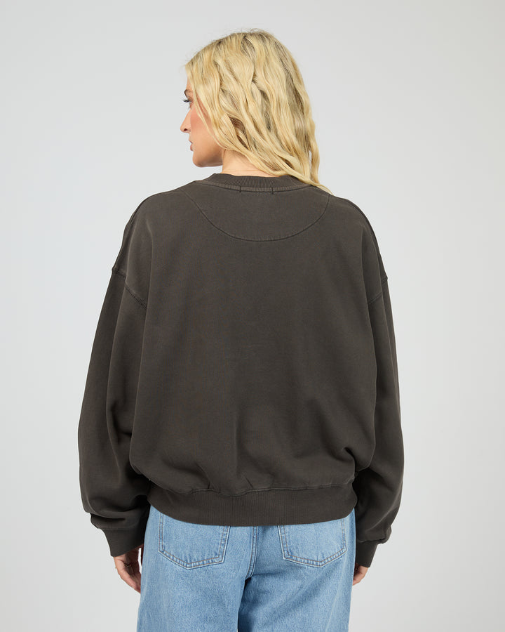 Pippa Box Crew Washed Black