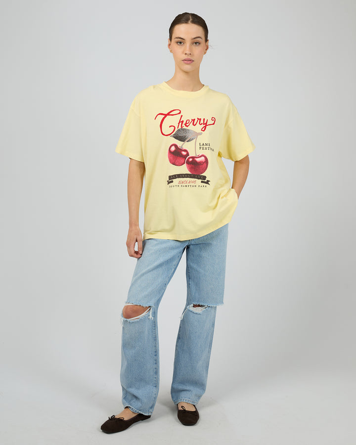 Pippa Relaxed Tee Yellow