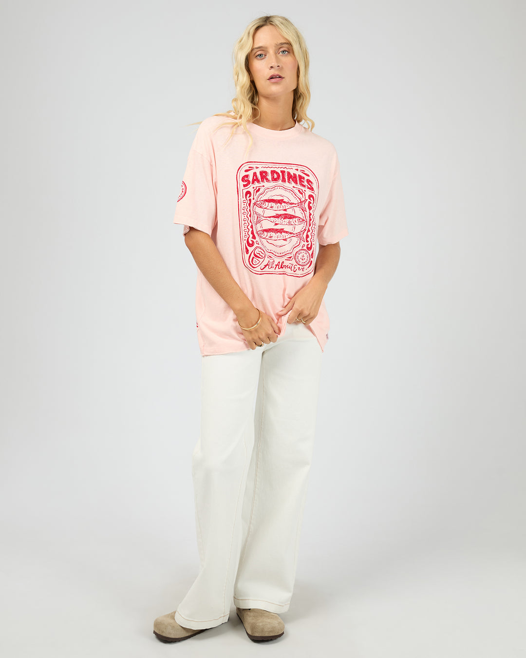 Anchor Relaxed Tee Rose