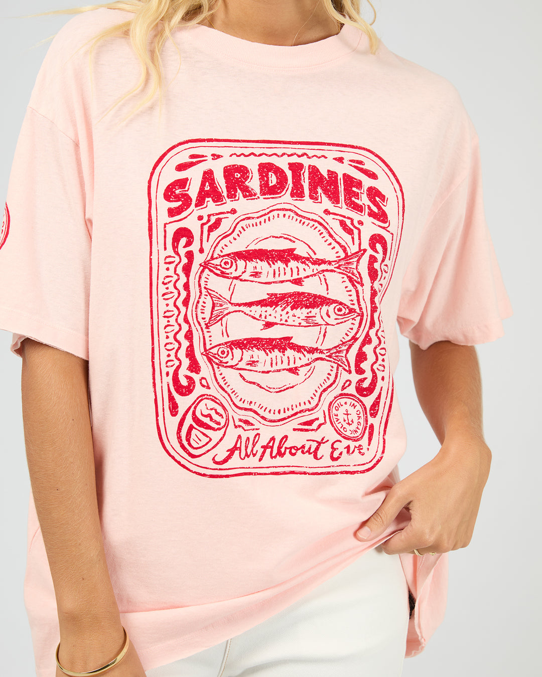 Anchor Relaxed Tee Rose