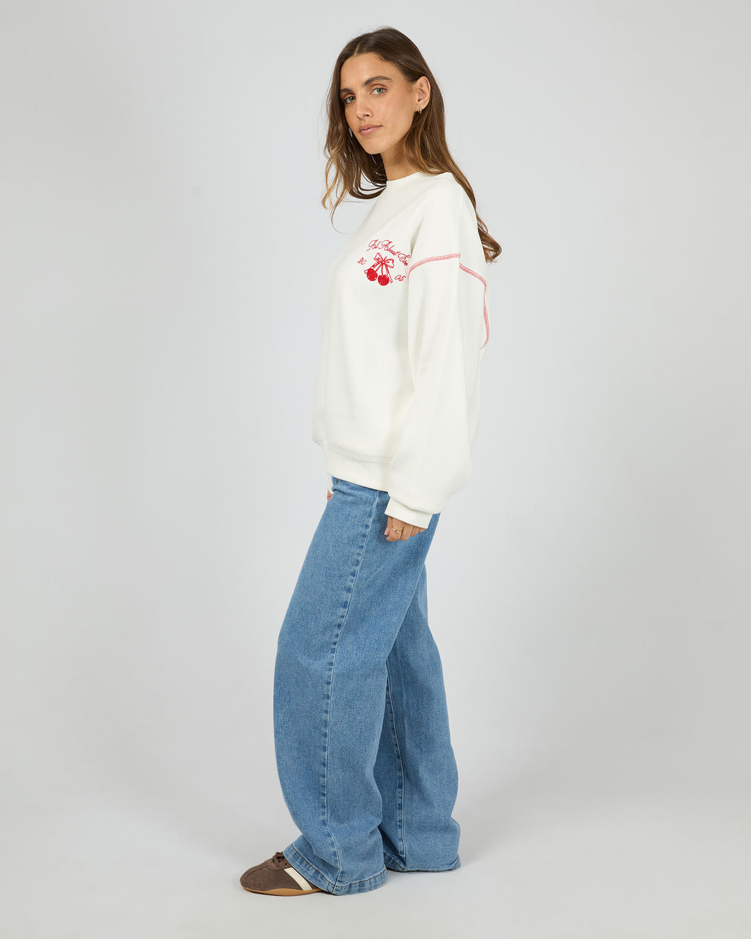 Dolce Box Crew Vintage White