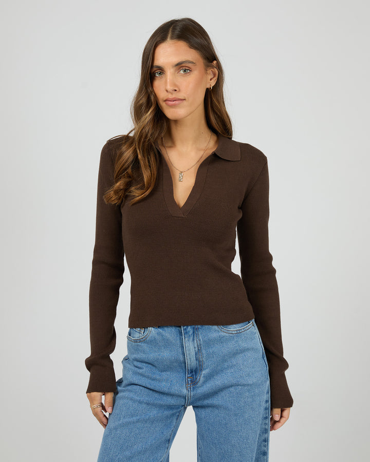 Cecilia Knit Brown