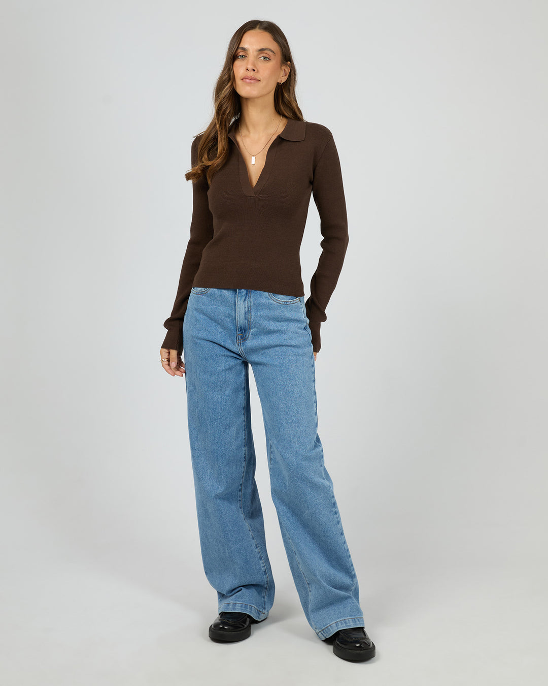Cecilia Knit Brown