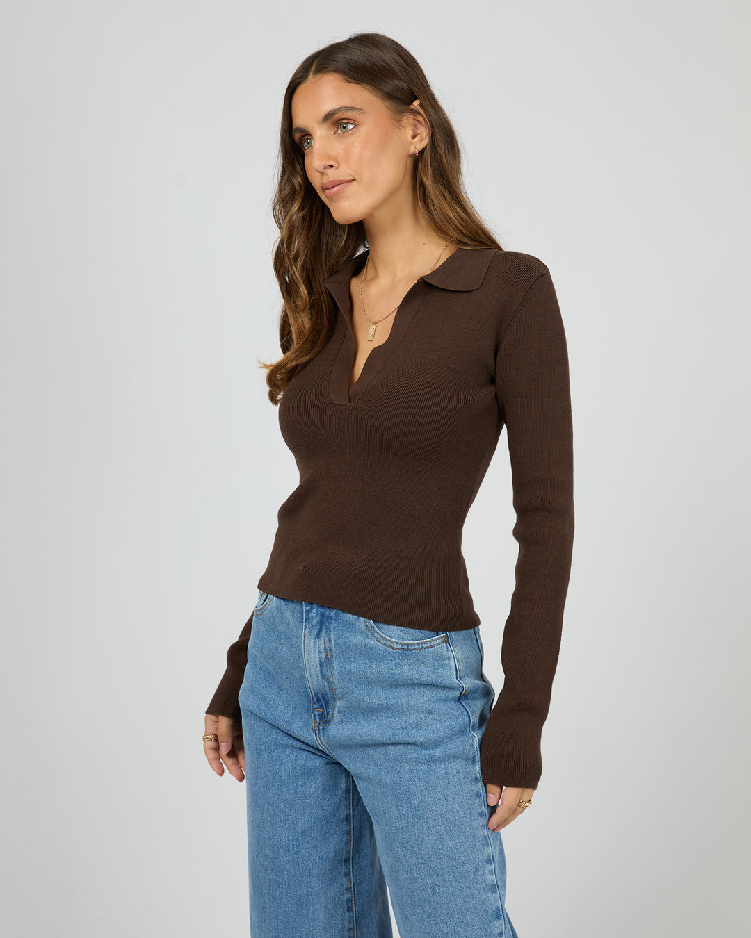 Cecilia Knit Brown