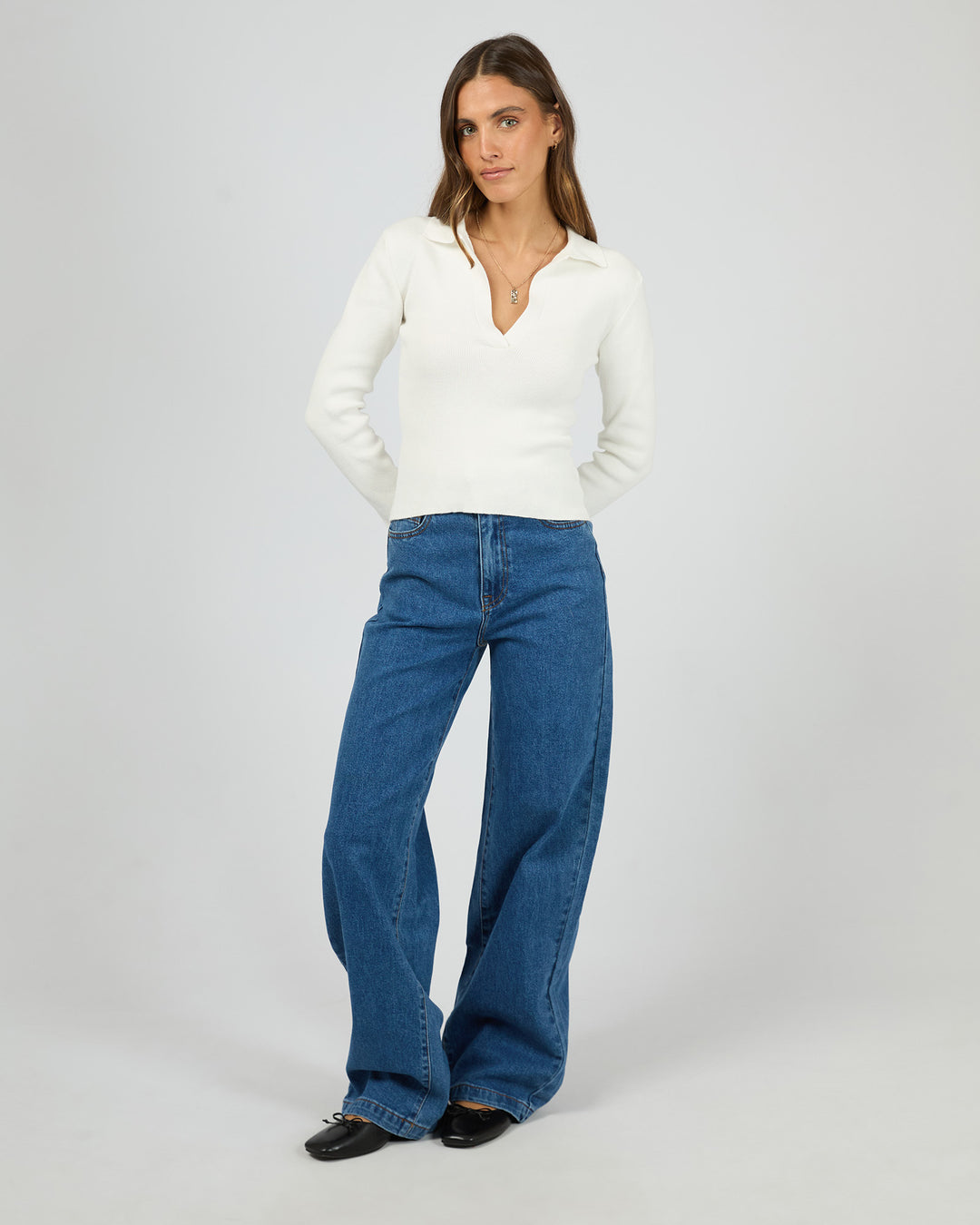 Cecilia Knit Vintage White