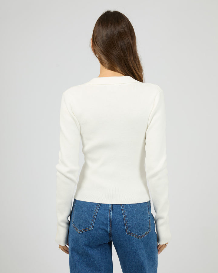 Cecilia Knit Vintage White