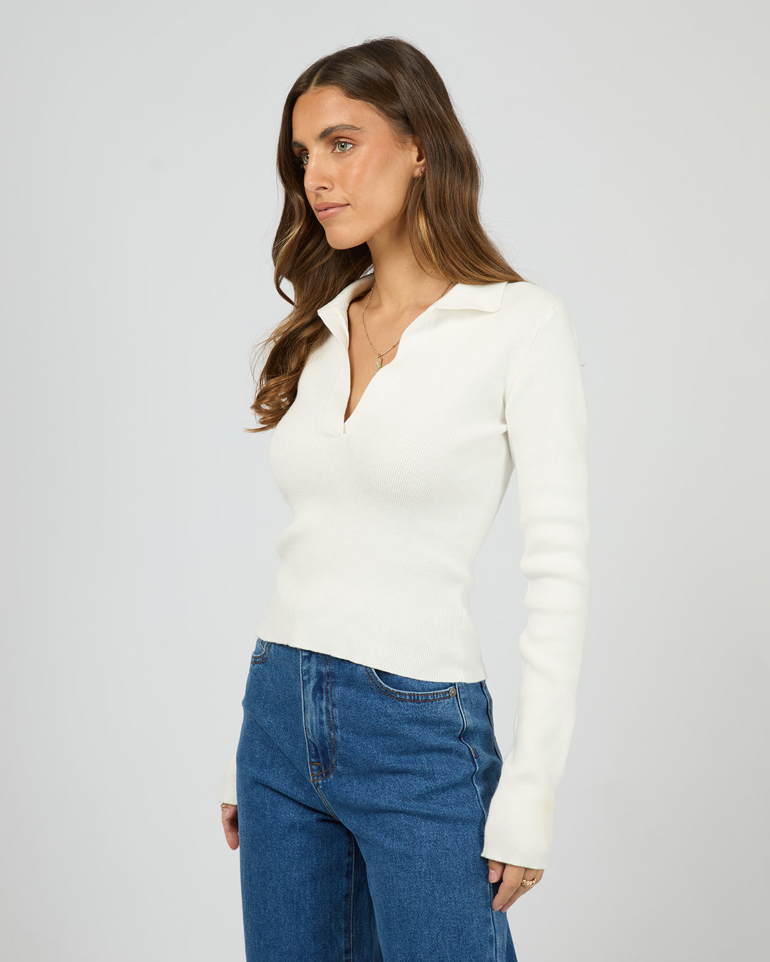 Cecilia Knit Vintage White
