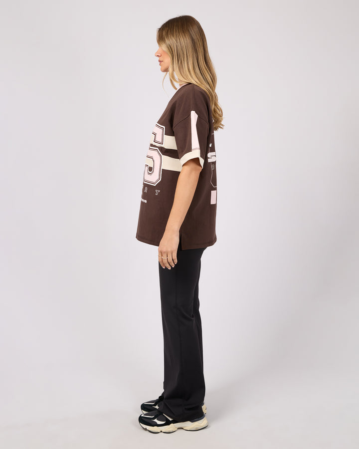Allstar V-Neck Tee Brown