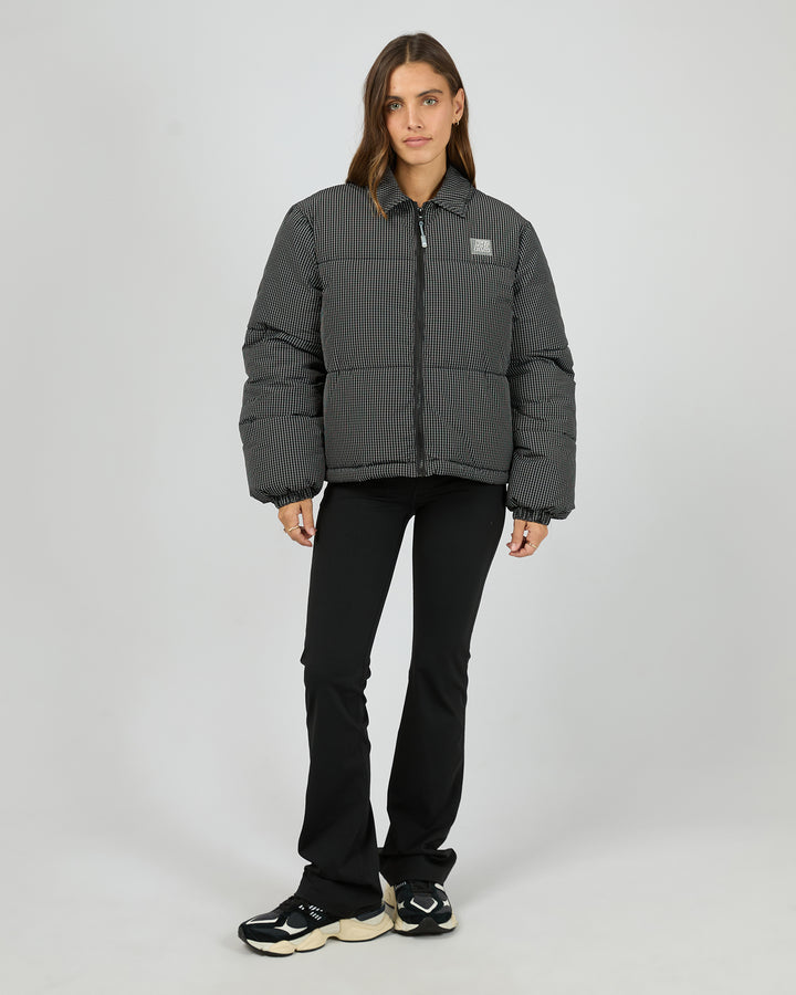 In Check Puffer Check