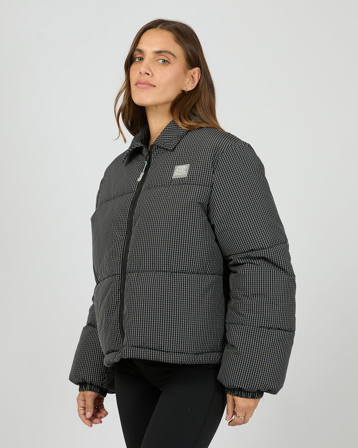 In Check Puffer Check