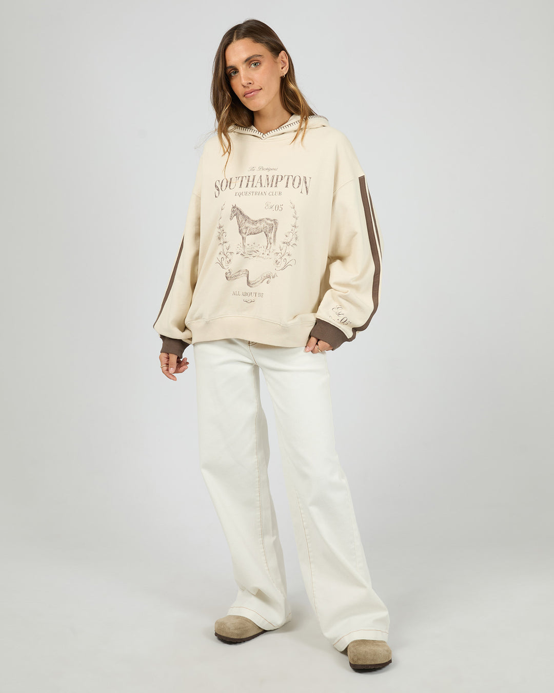 Southampton Box Hoodie Vanilla