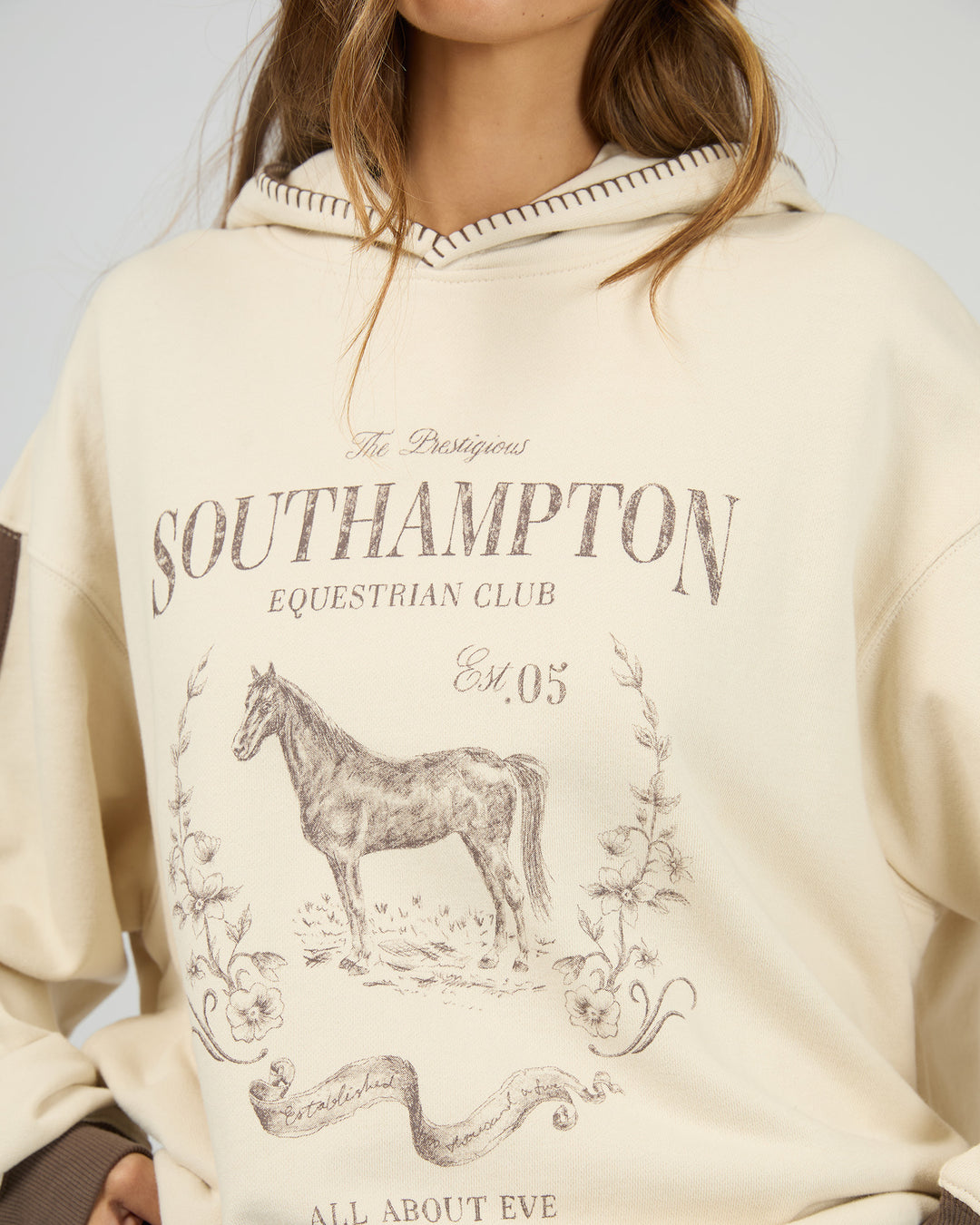 Southampton Box Hoodie Vanilla