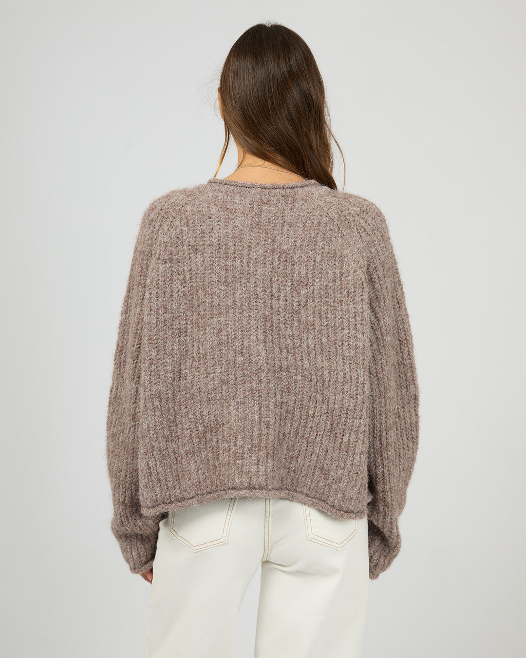 Devon Cardigan Coffee
