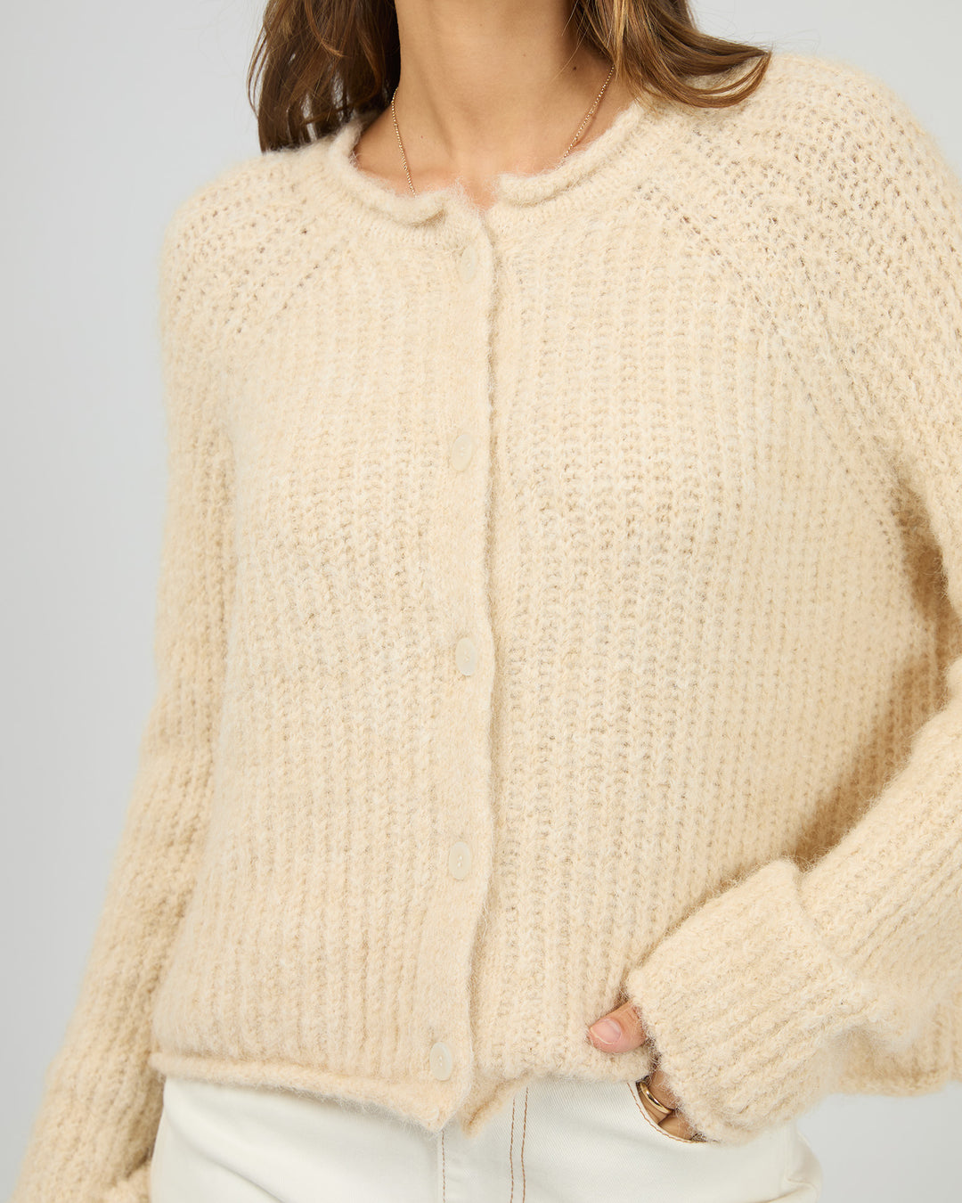 Devon Cardigan Cream