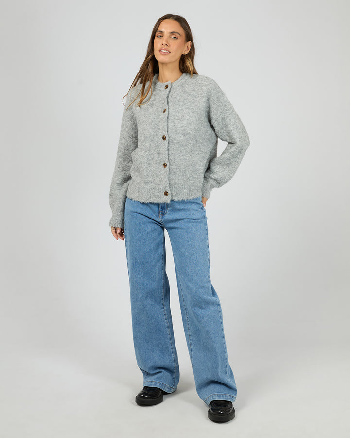 Tillie Cardigan Grey Marle