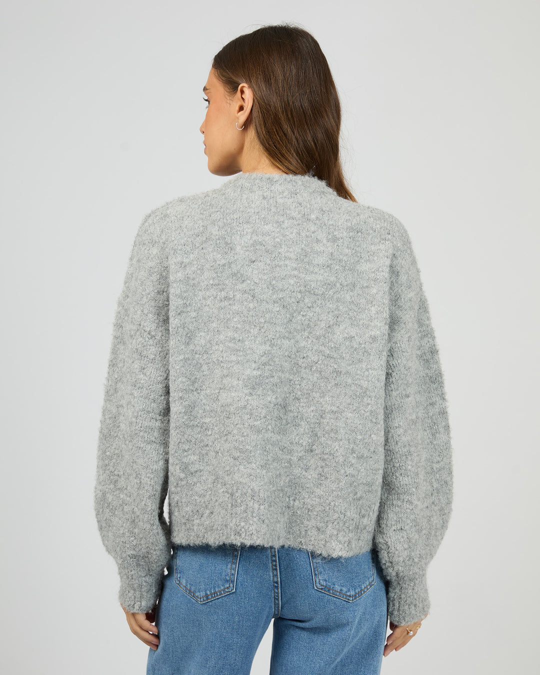 Tillie Cardigan Grey Marle