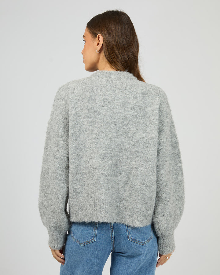Tillie Cardigan Grey Marle
