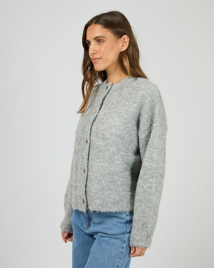 Tillie Cardigan Grey Marle