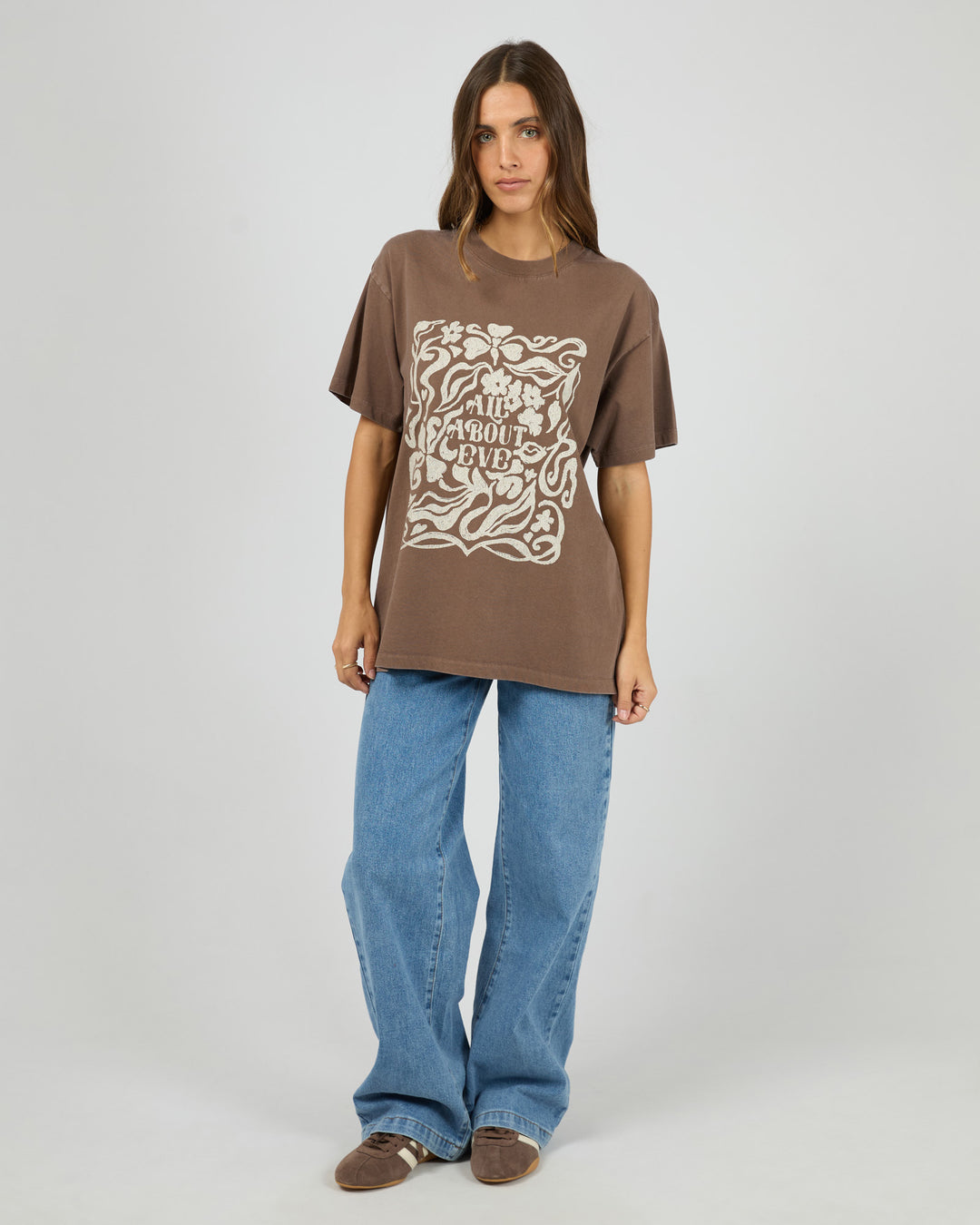 Fields Relaxed Tee Coffee