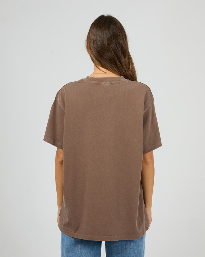 Fields Relaxed Tee Coffee