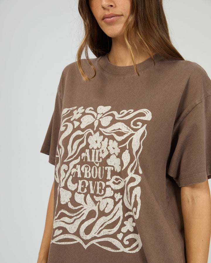 Fields Relaxed Tee Coffee